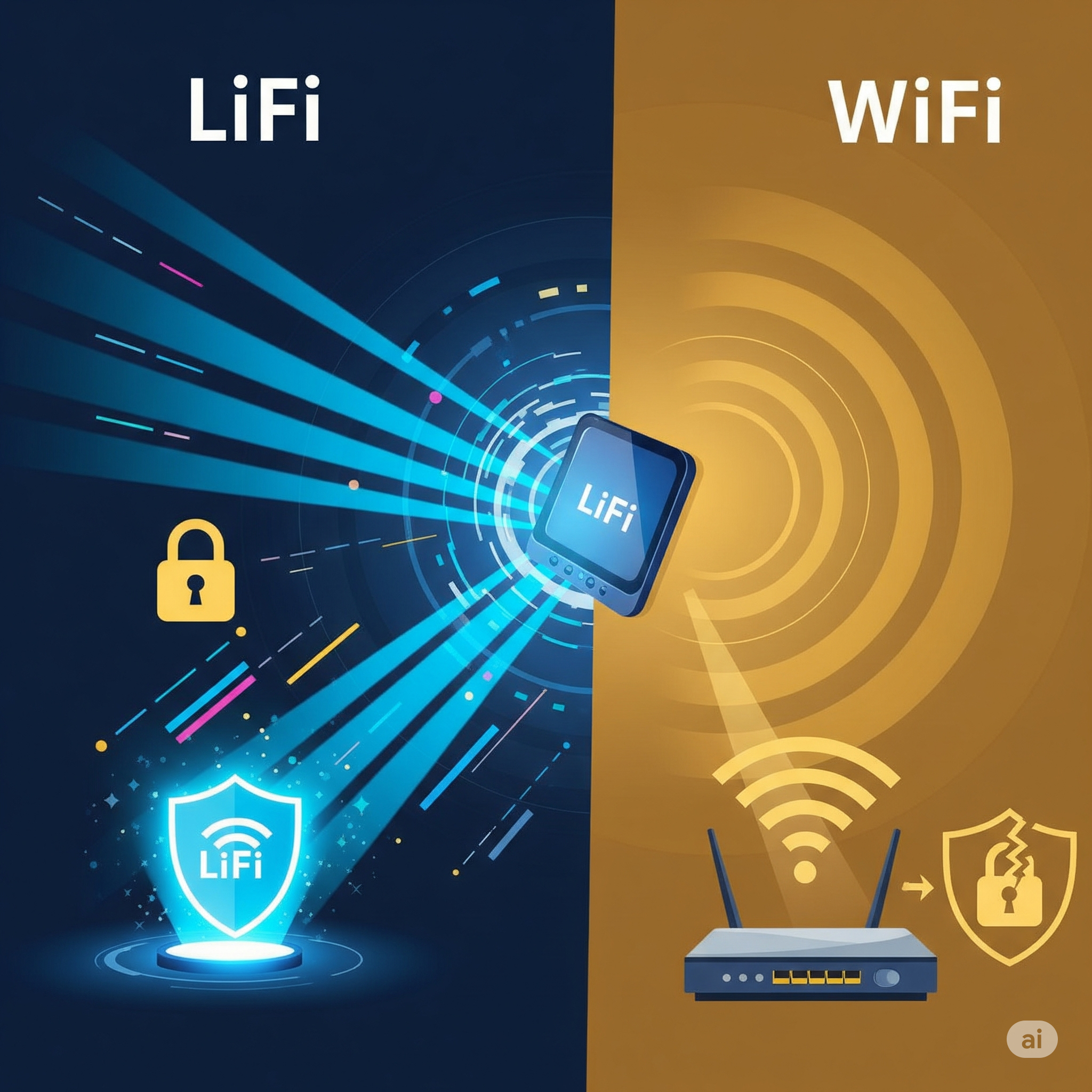 LiFi vs. WiFi: The Ultimate Wireless Showdown – Who Wins?