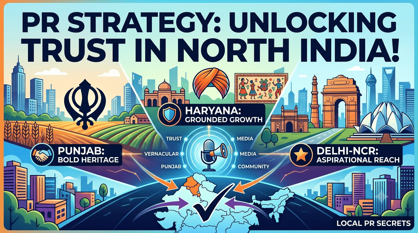 The Power of Localized PR: Building Brand Trust Across Punjab, Haryana, and Delhi-NCR.