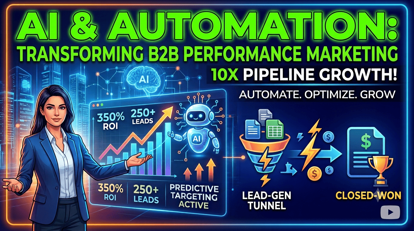 How AI & Automation Are Transforming B2B Performance Marketing.