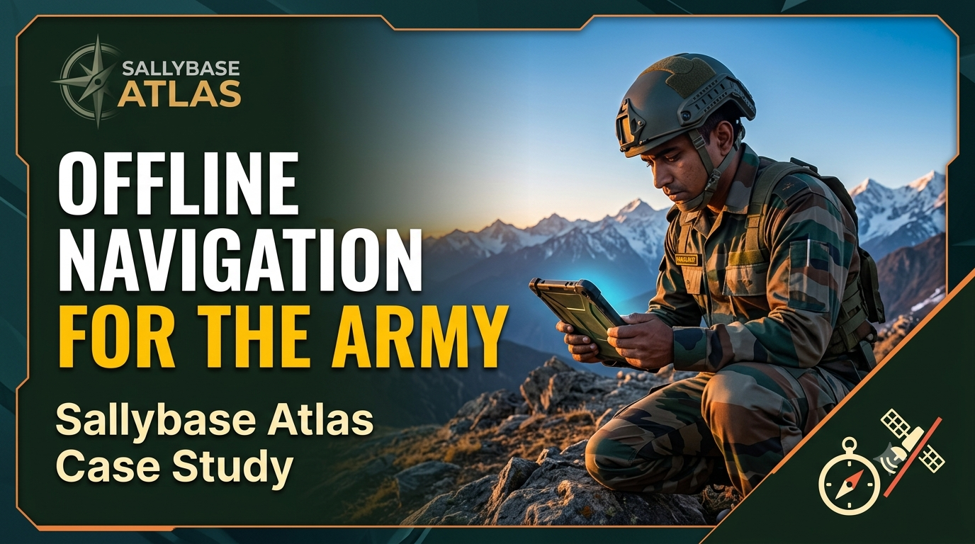 Sallybase Atlas — Next-Generation Offline Navigation for Defense & High-Risk Operations